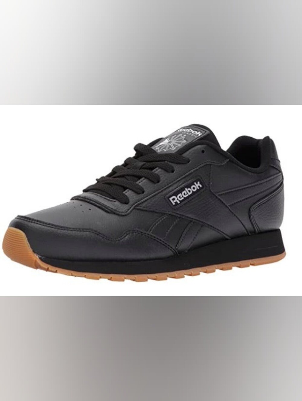 Reebok Classic Harman Run Black Gum Sole - Men’s Size 15